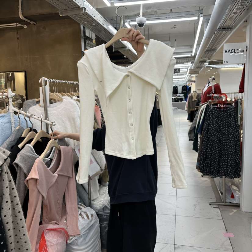 SAGE BRUSH東大門㊣代購女士新款職業推薦時尚真品長袖T恤SAGE BRUSH長袖T恤