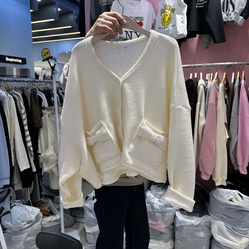 K STORY韓國代購㊣女裝新品人氣熱賣休閑職業25秋冬針織衫開衫K STORY針織衫