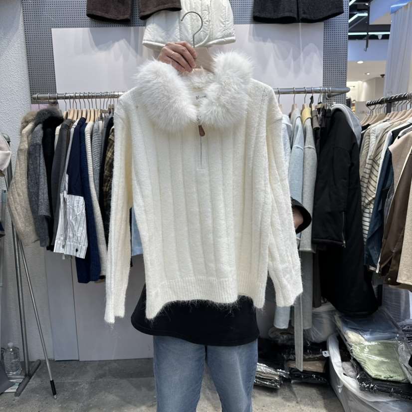 BLOOM東大門㊣實拍女裝新款真品職業休閑推薦25秋冬時尚針織衫BLOOM-Q針織衫