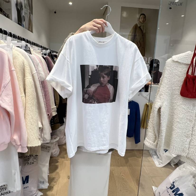 RUMIRU/AWEAR東大門㊣實拍女裝新品推薦25秋冬時尚人氣T恤awear/RUMIRUT恤