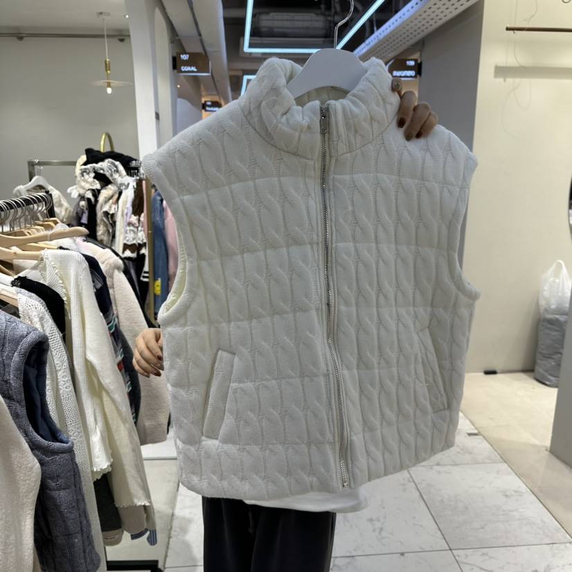 HARU-Q東大門㊣直郵女裝新款時尚休閑職業25秋冬推薦馬甲填充HARU-Q馬甲