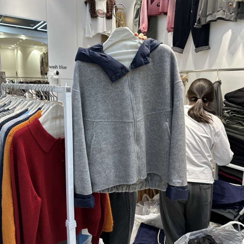 WASHBLUE東大門㊣直郵女士新品人氣熱賣推薦休閑時尚真品夾克WASHBLUE夾克