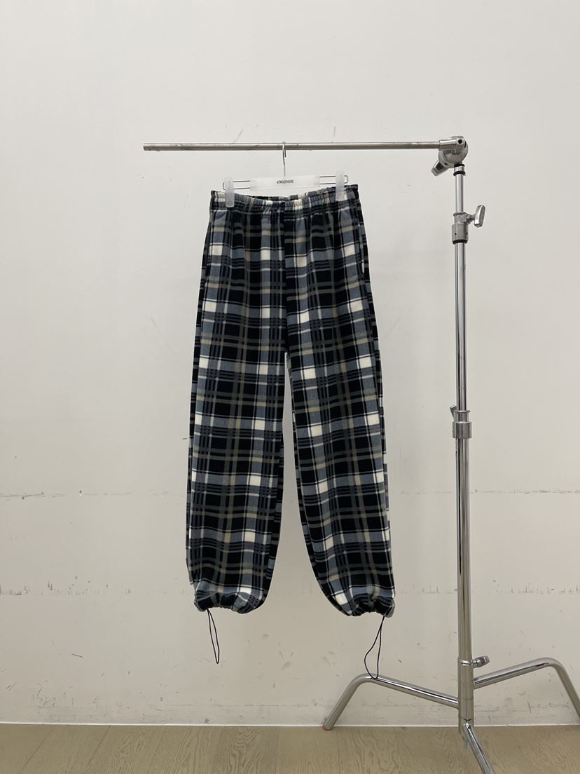 ATMOSPHERE韓國代購㊣女士新款推薦人氣熱賣休閑褲羊毛格子ATMOSPHERE/BLING休閑褲