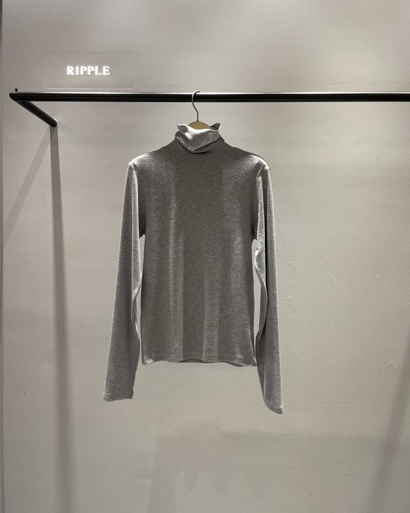 RIPPLE東大門㊣代購女裝新品休閑推薦職業25秋冬時尚長袖T恤RIPPLE長袖T恤