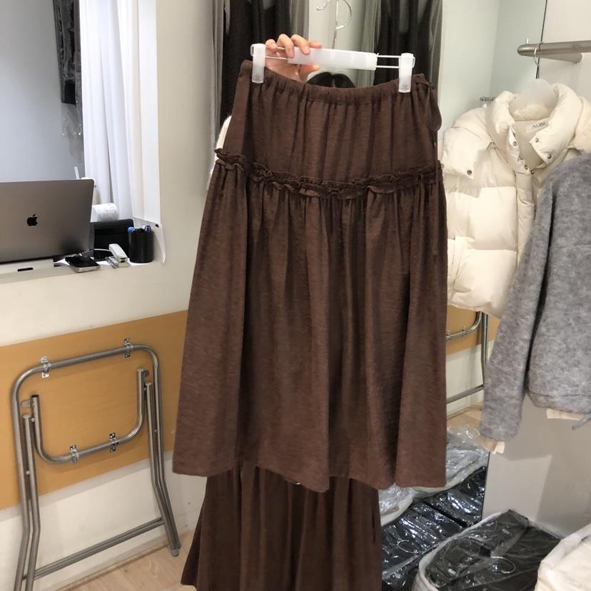 AUBE東大門㊣直郵女裝新款時尚真品推薦休閑職業半身裙中短裙AUBE半身裙/中短裙