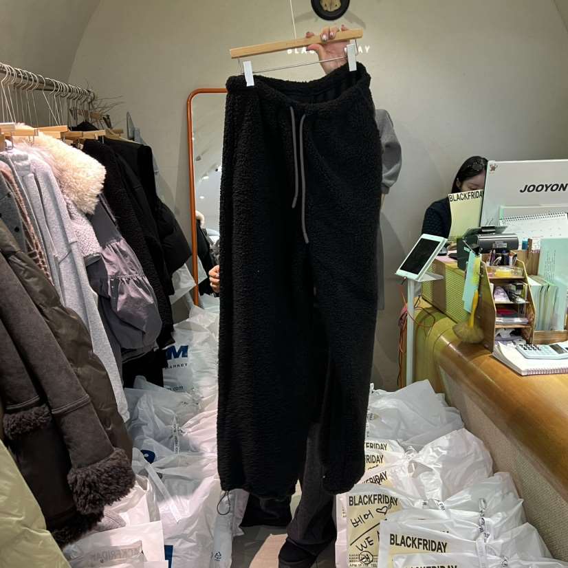 BLACKFRIDAY韓國代購㊣女裝新品推薦25秋冬職業時尚人氣休閑褲BLACK FRIDAY休閑褲