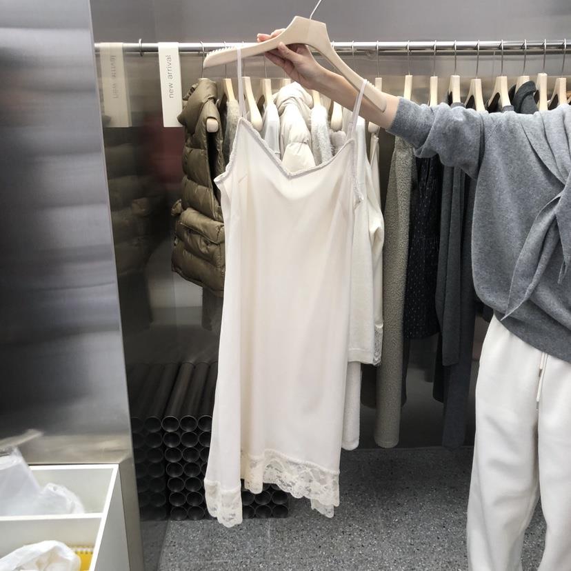 VELVET UNDERGROUND韓國直郵㊣女裝新品推薦時尚連衣裙蕾絲VELVET UNDERGROUND連衣裙