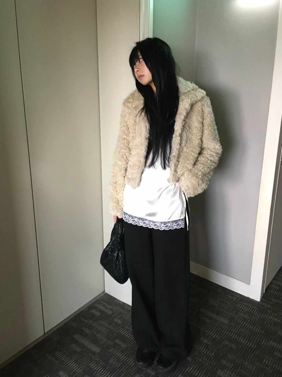 AVANDACE東大門㊣實拍女士新款人氣職業真品熱賣時尚短款大衣AVANDACE短款大衣