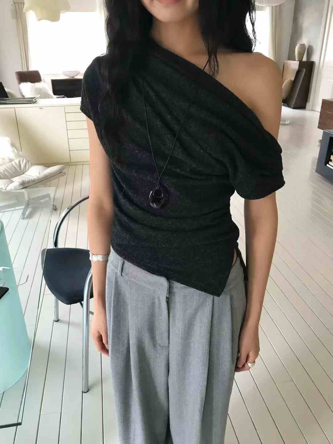 AVANDACE韓國代購㊣女士新品休閑職業熱賣25秋冬推薦時尚T恤AVANDACET恤