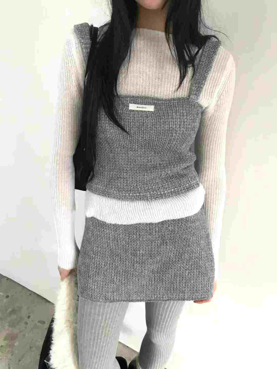 AVANDACE東大門㊣代購女裝新款熱賣25秋冬吊帶背心不含內搭AVANDACE吊帶/背心