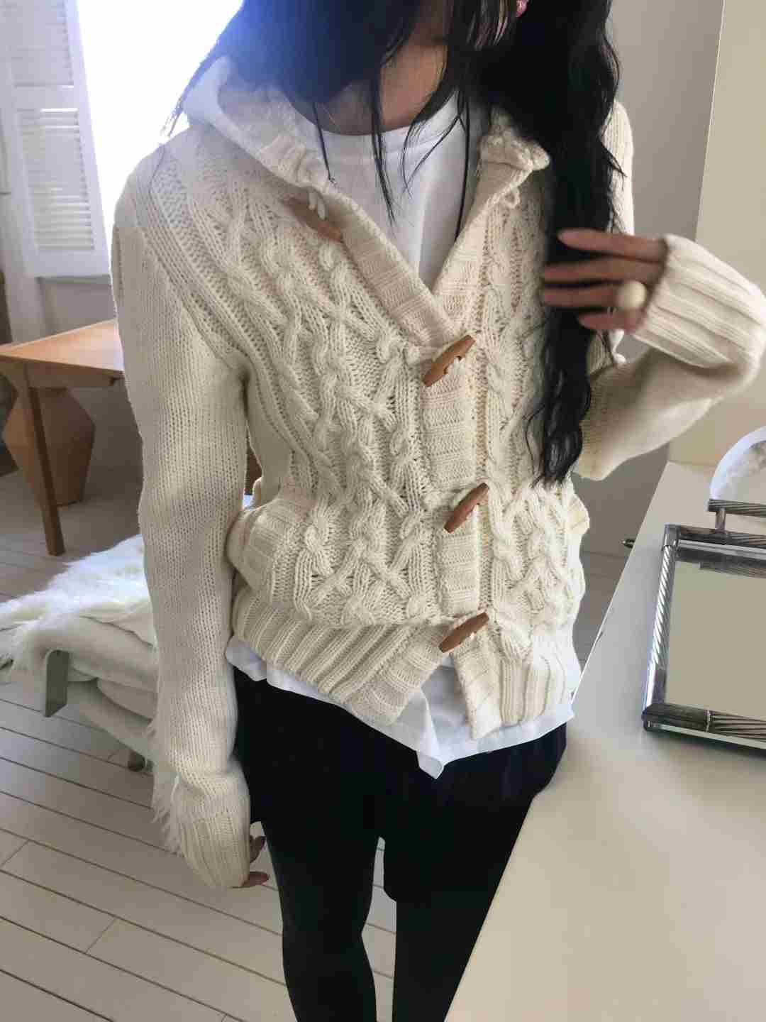 AVANDACE韓國代購㊣女裝新款25秋冬人氣熱賣時尚休閑真品毛衣AVANDACE毛衣