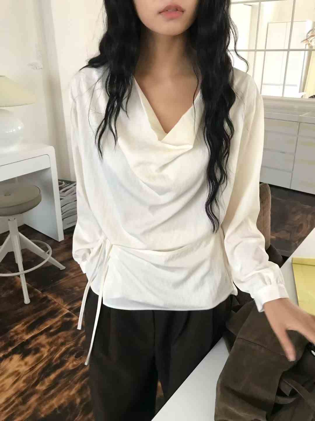 AVANDACE韓國直郵㊣女士新款25秋冬真品推薦熱賣襯衫蕾絲衫AVANDACE襯衫/蕾絲衫