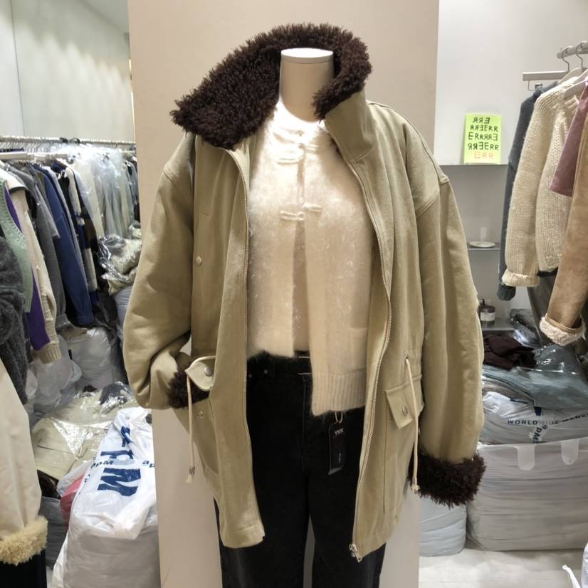 ASOME韓國代購㊣女士新品人氣25秋冬休閑推薦中長款大衣棉質A.SOME中長款大衣