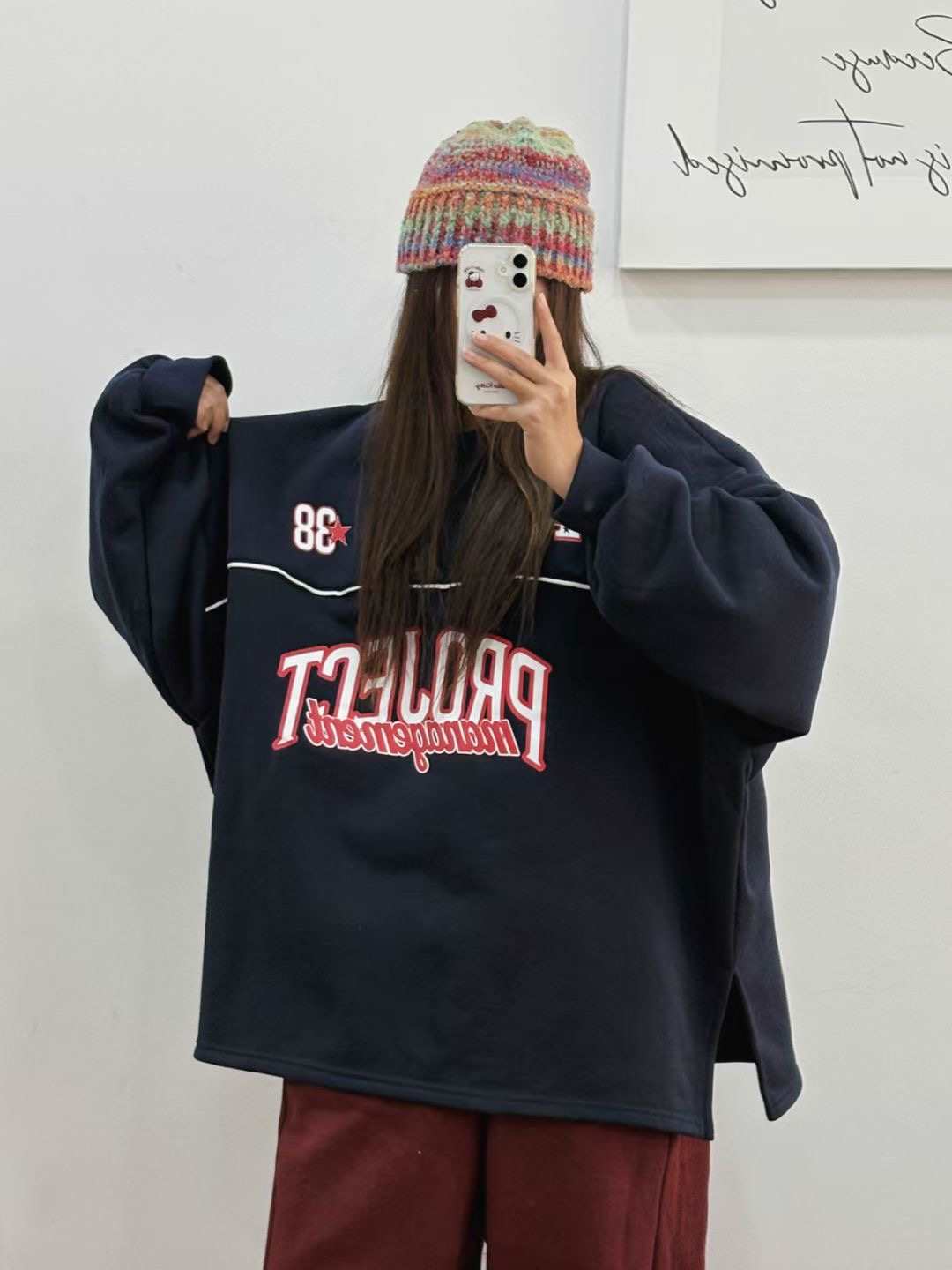 끌 벅지東大門㊣直郵女裝新品休閑時尚推薦真品職業人氣衛衣Pull Buck衛衣