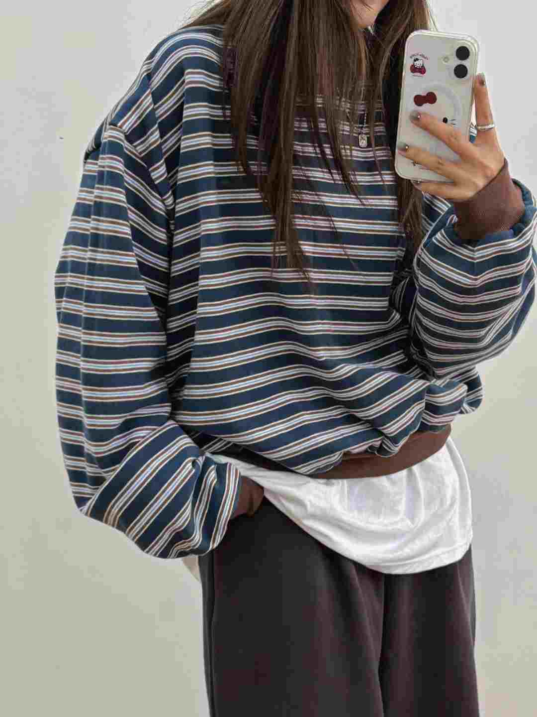 끌 벅지東大門㊣代購女裝新款真品25秋冬時尚休閑熱賣衛衣Pull Buck衛衣