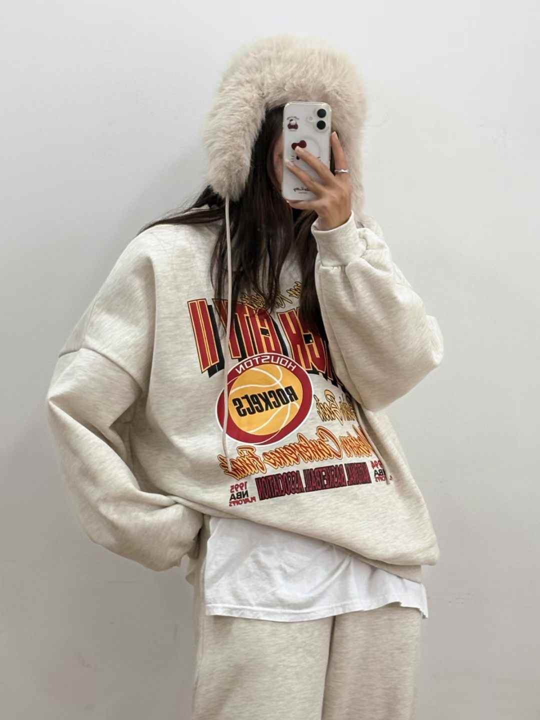 끌 벅지東大門㊣實拍女士新品時尚真品25秋冬推薦職業衛衣Pull Buck衛衣