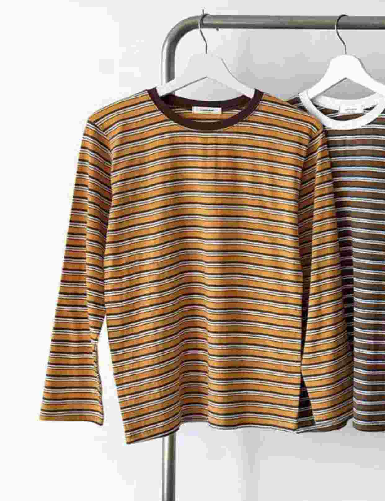 QUEENS MADE東大門㊣直郵女裝新品時尚休閑25秋冬職業長袖T恤QUEENS MADE長袖T恤