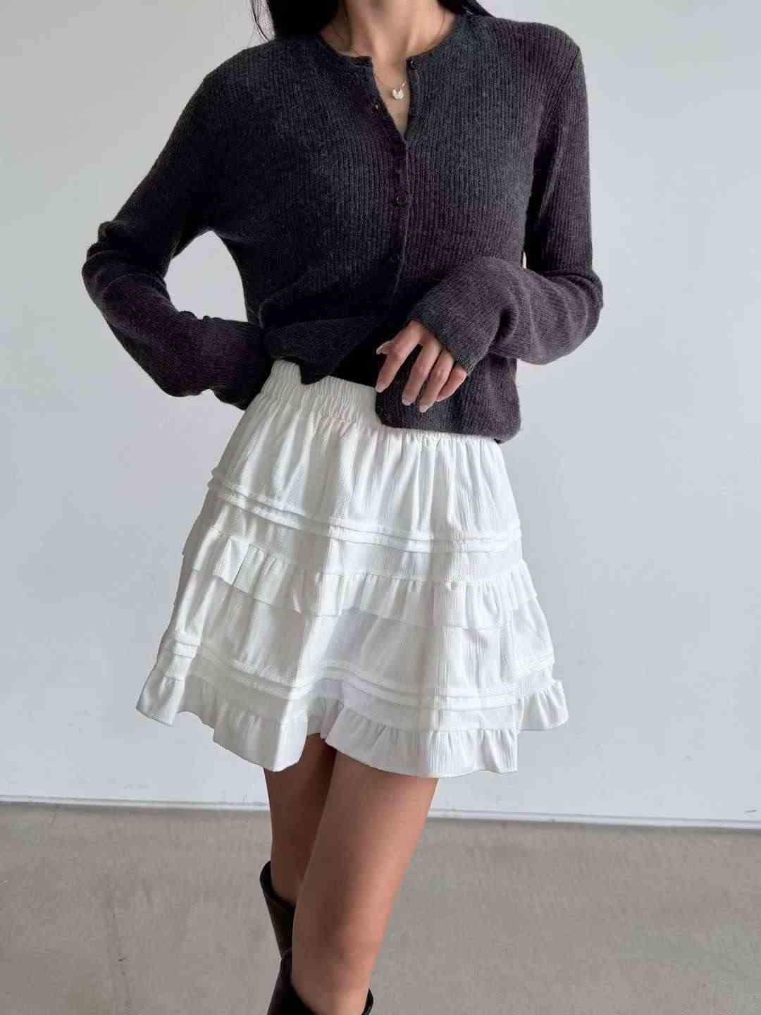 QUEENS MADE東大門㊣直郵女裝新款休閑推薦人氣時尚25秋冬短裙QUEENS MADE短裙