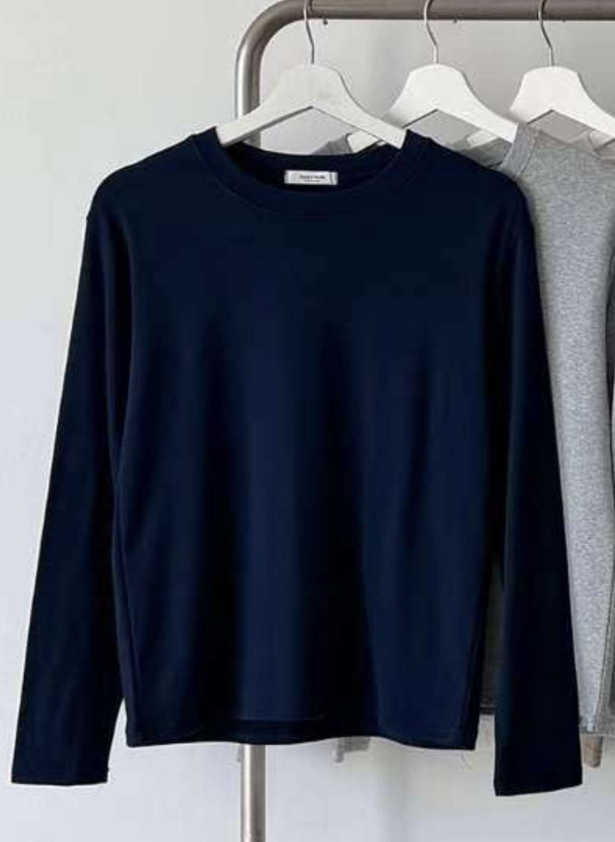 QUEENS MADE東大門㊣實拍女裝新品休閑熱賣職業人氣長袖T恤QUEENS MADE長袖T恤