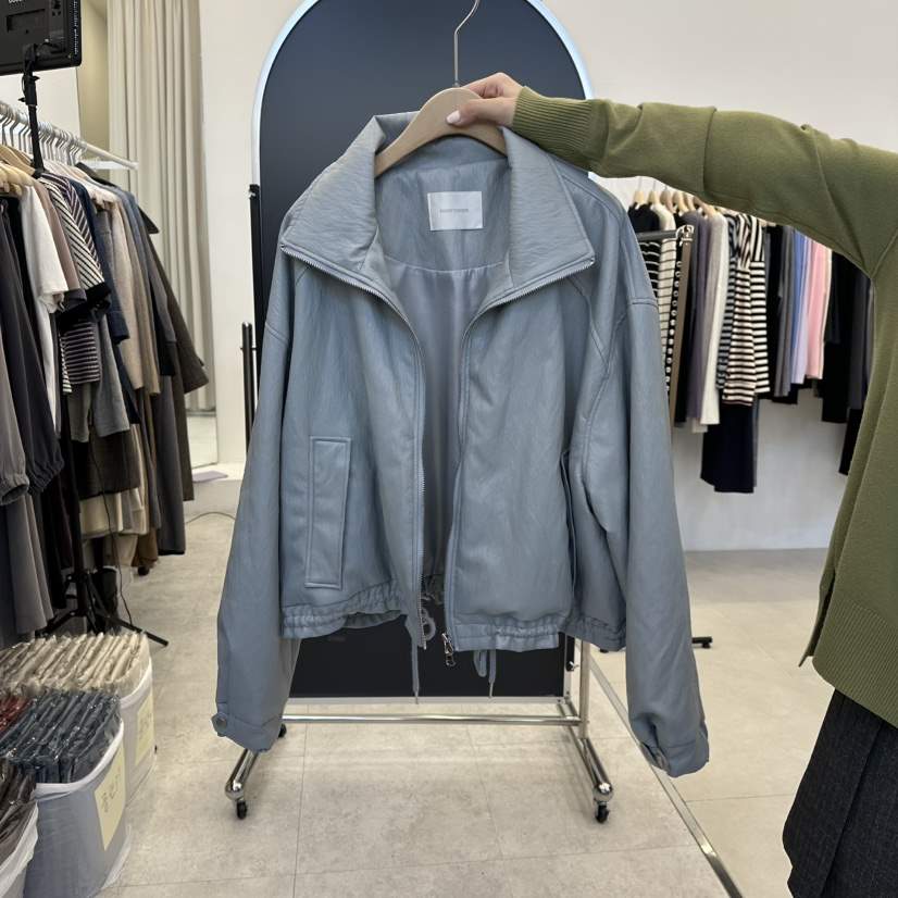 FUNNY POWDER東大門㊣實拍女士新品時尚推薦人氣職業熱賣夾克THE FUNNY夾克