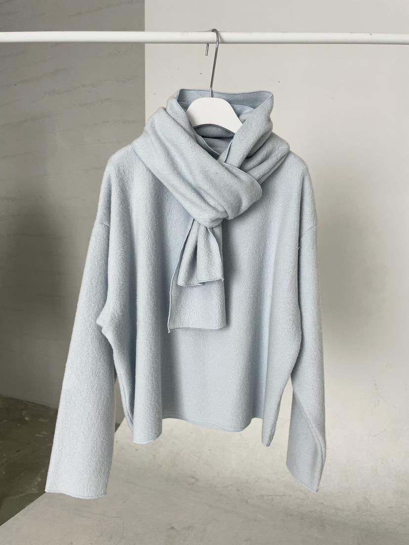 URBANE cloth東大門㊣直郵女裝新品時尚熱賣推薦衛衣含圍巾URBANE cloth衛衣