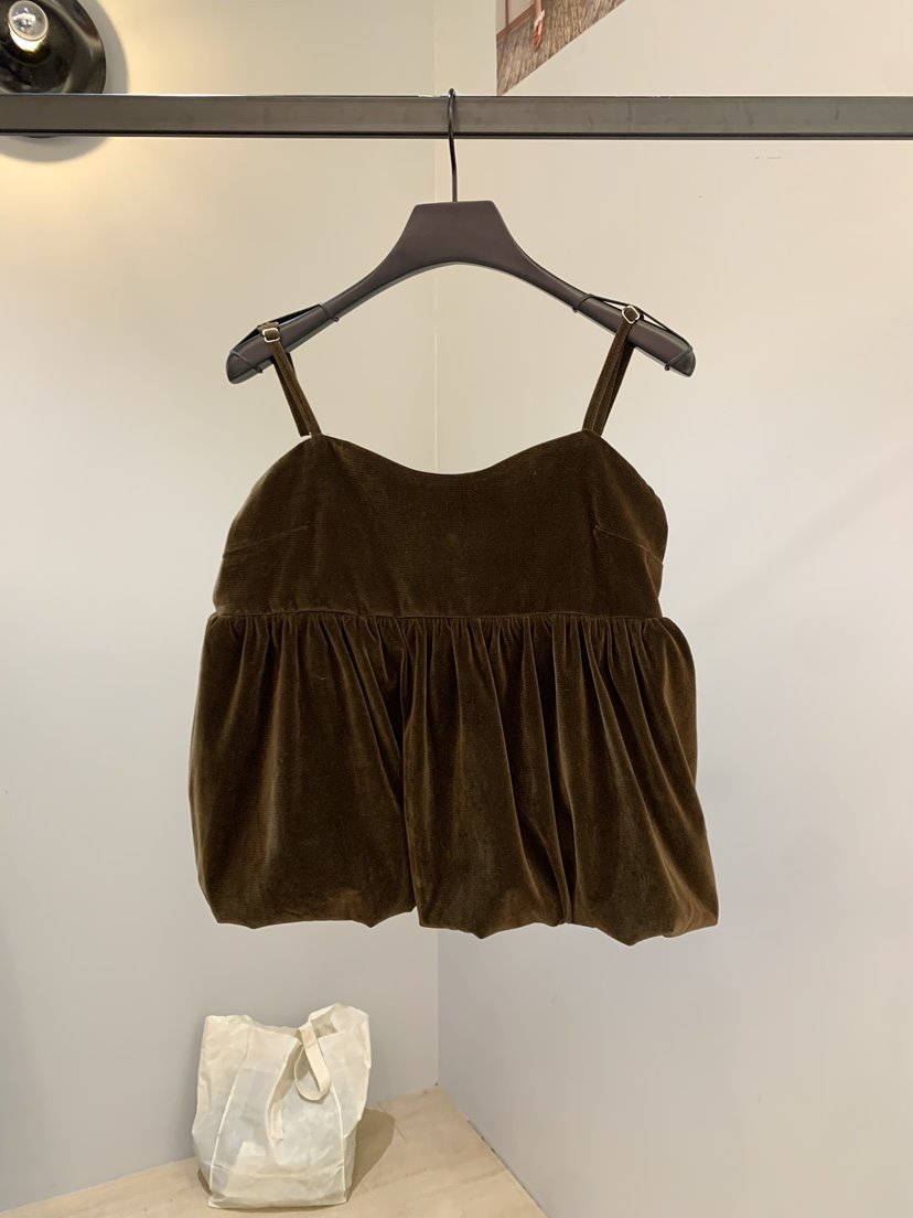 SOFTNESS韓國直郵㊣女士新品25秋冬人氣職業吊帶背心天鵝絨Softness/Cosmic吊帶/背心