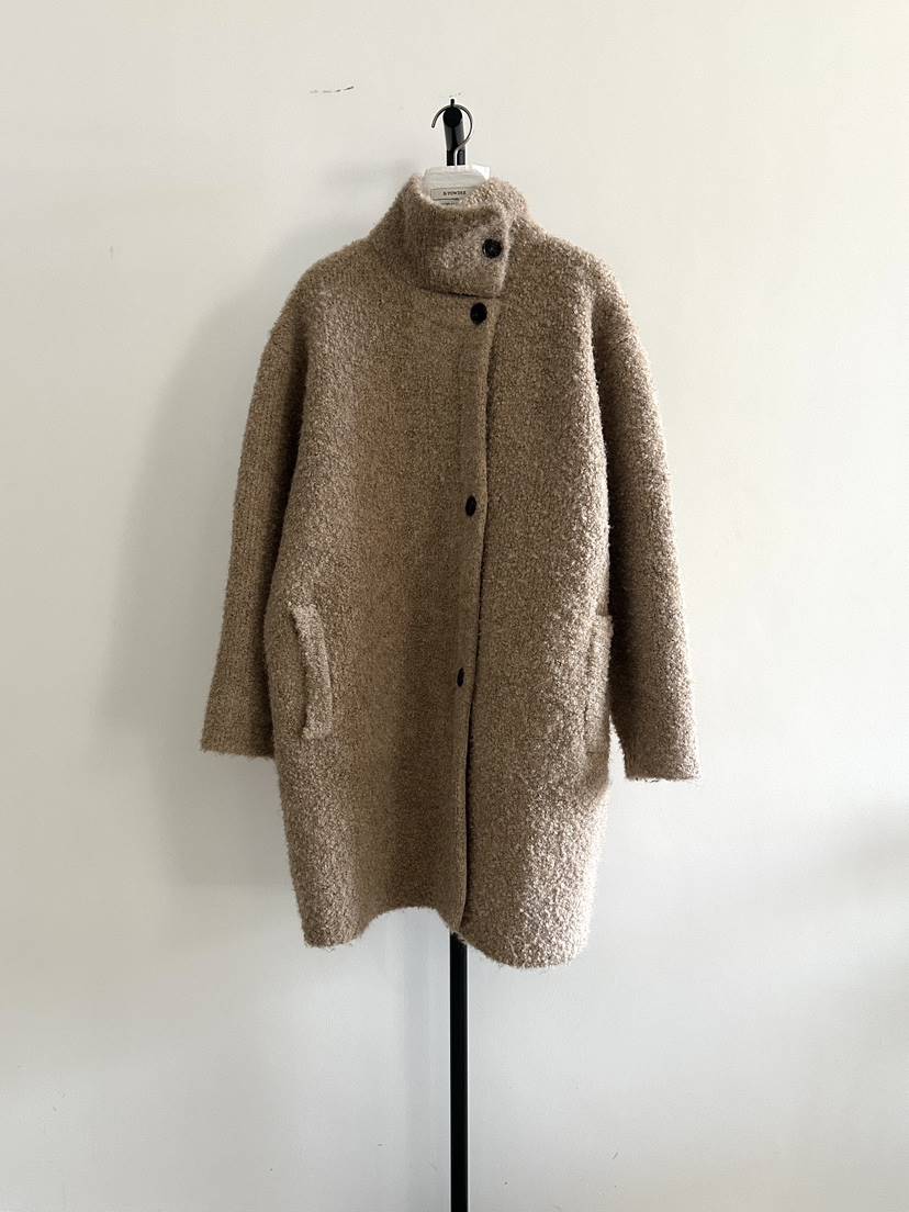 BAKING POWDER東大門㊣直郵女士新款時尚推薦人氣中長款大衣BAKING POWDER中長款大衣