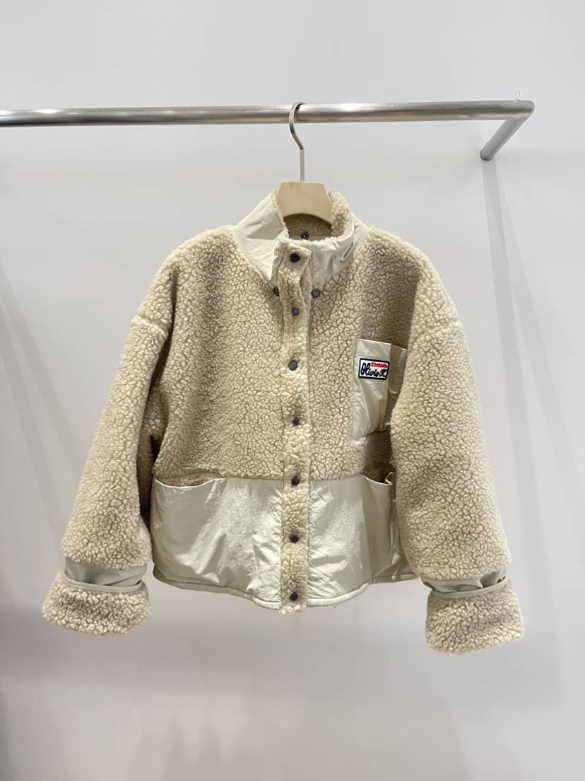 A P-STUDIO東大門㊣代購女裝新款人氣夾克帽子可拆卸雙面A P-STUDIO夾克