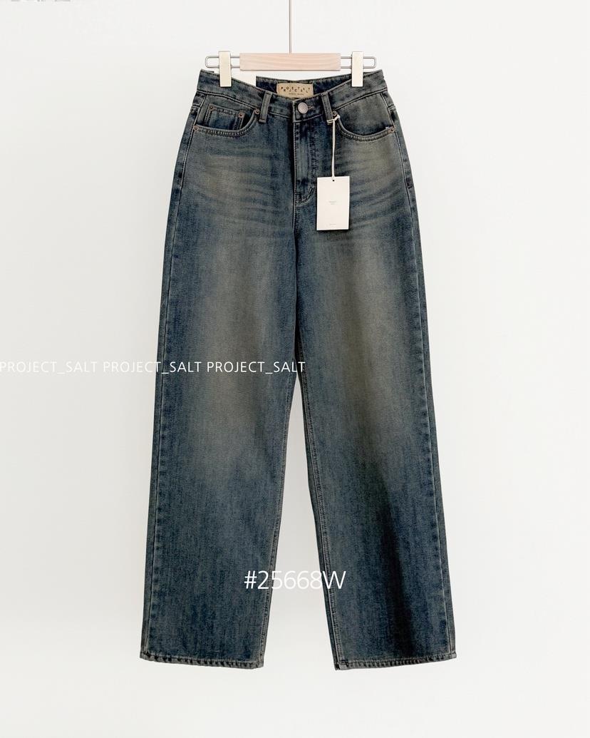 PROJECT SALT東大門㊣代購女裝新品人氣牛仔褲PROJECTSALT牛仔褲