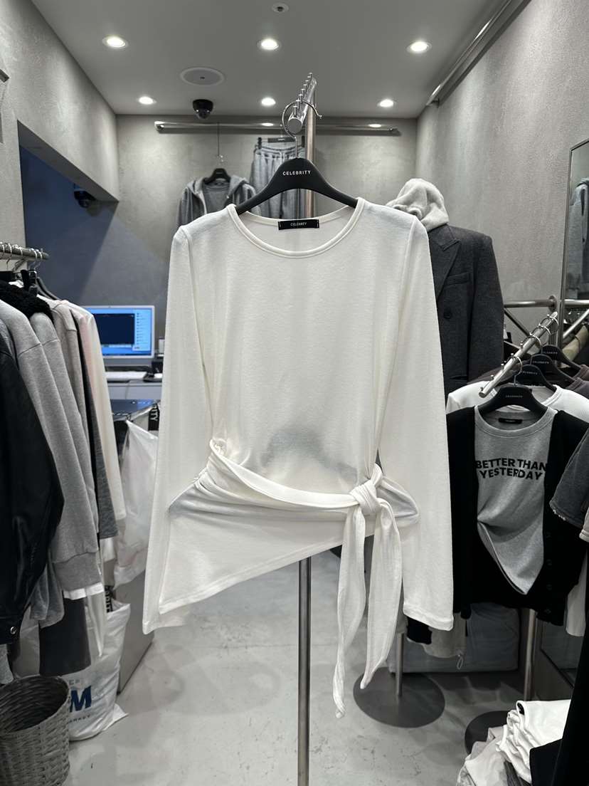 CELEBRITY-A韓國直郵㊣女士新款真品25秋冬人氣熱賣長袖T恤CELEBRITY-A長袖T恤