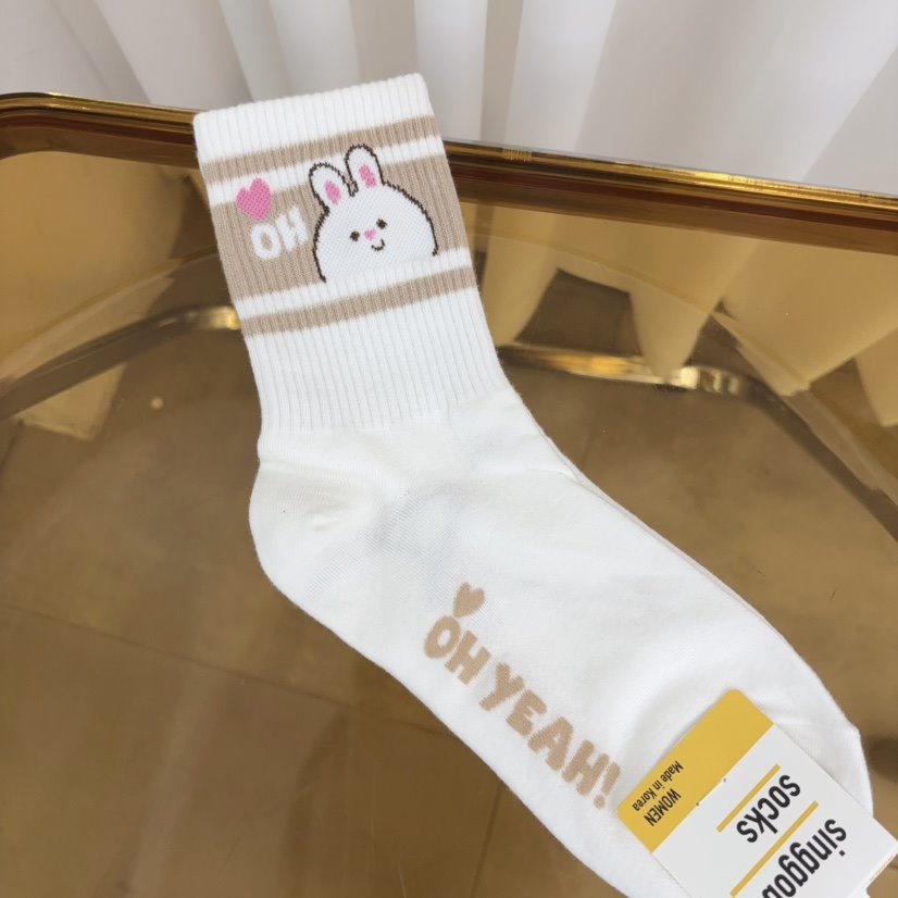 CACTUS-Q東大門㊣實拍女士新款25秋冬休閑職業人氣時尚襪子CACTUS十雙起/可混搭襪子