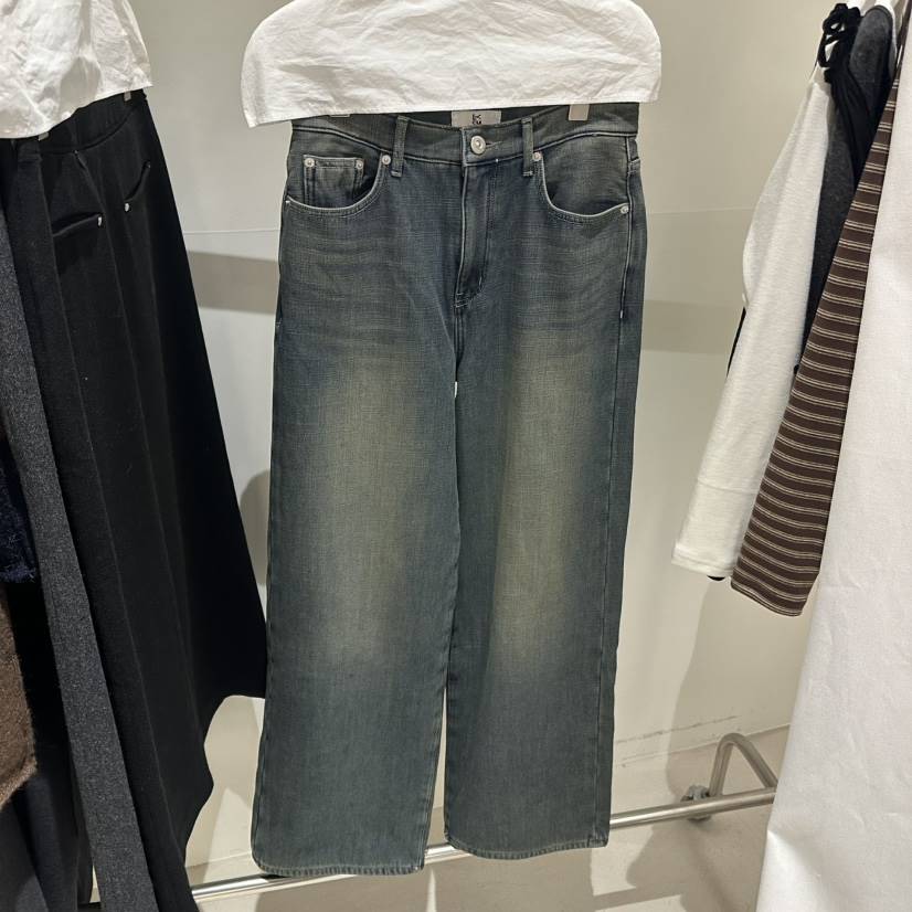 LOVE YOU SO MUCH/MORE THAN YESTERDAY東大門㊣直郵女士新品25秋冬牛仔褲LYSM/MORE THAN YESTERDAY牛仔褲