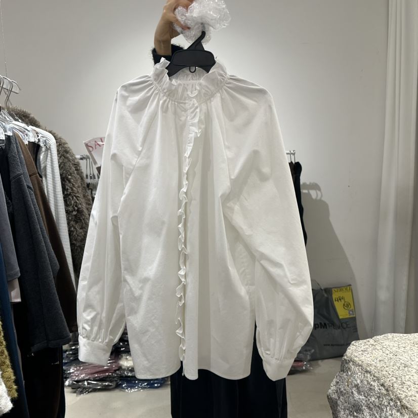 NEROLI 36韓國代購㊣女裝新款職業真品時尚人氣襯衫蕾絲衫NEROLI 36襯衫/蕾絲衫