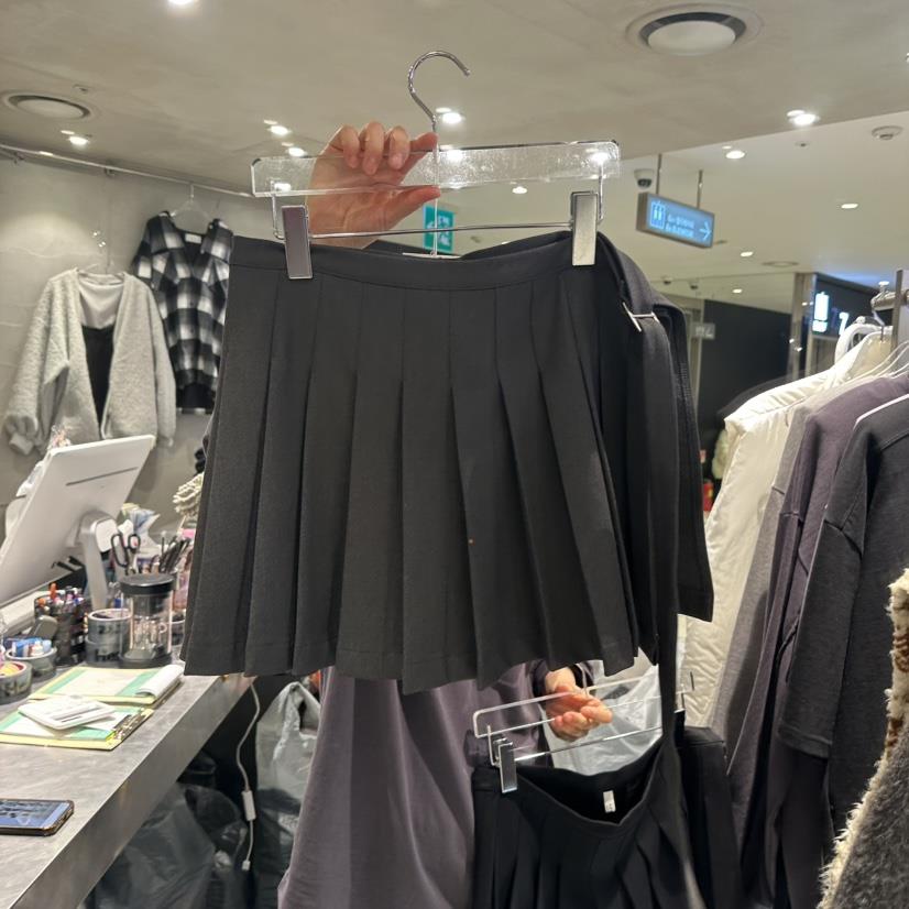 HERTZ-P韓國直郵㊣女裝新款25秋冬職業人氣真品熱賣短裙褶皺HERTZ-P短裙