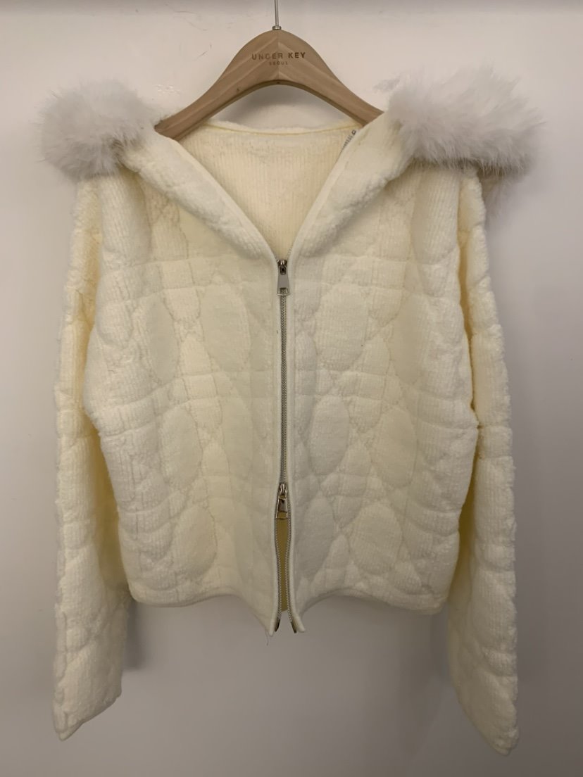 UNDER KEY韓國代購㊣女士新品真品熱賣職業人氣休閑毛衣拉鏈UNDER KEY毛衣