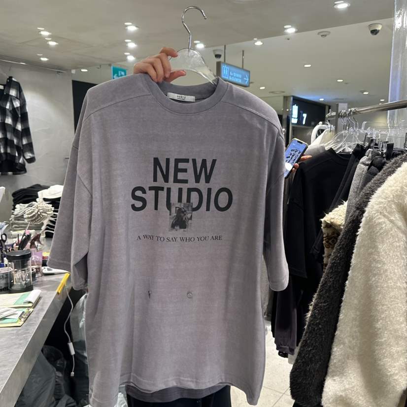 HERTZ-P東大門㊣直郵女裝新款25秋冬推薦職業休閑時尚熱賣T恤HERTZ-PT恤