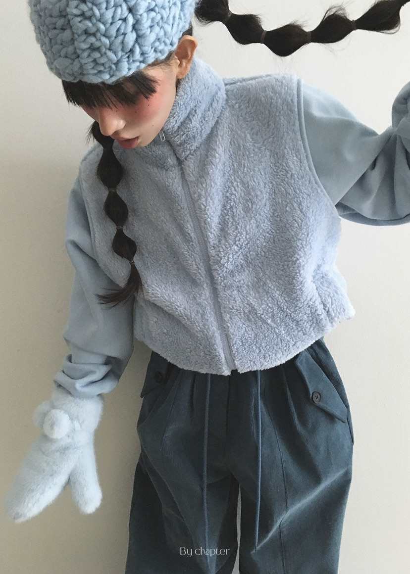 BY CHAPTER東大門㊣實拍女裝新品熱賣人氣推薦時尚25秋冬馬甲BY Chapter馬甲