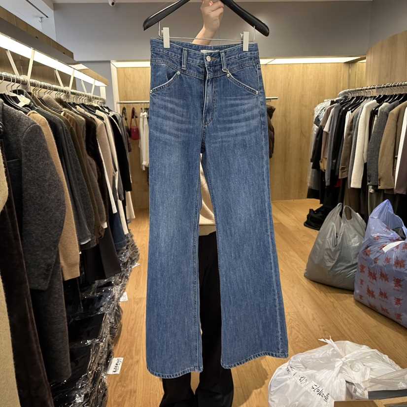 LEFANCY東大門㊣直郵女士新款25秋冬熱賣時尚推薦職業牛仔褲LEFANCY牛仔褲