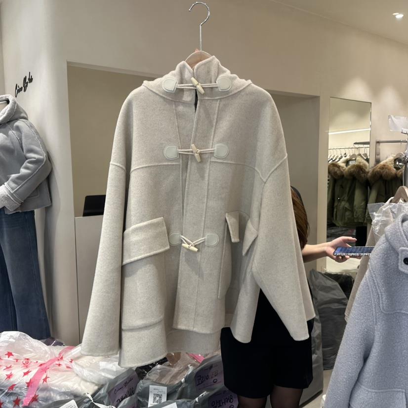 CREME BRULEE東大門㊣代購女裝新款熱賣25秋冬真品短款大衣CREME BRULEE/DH短款大衣