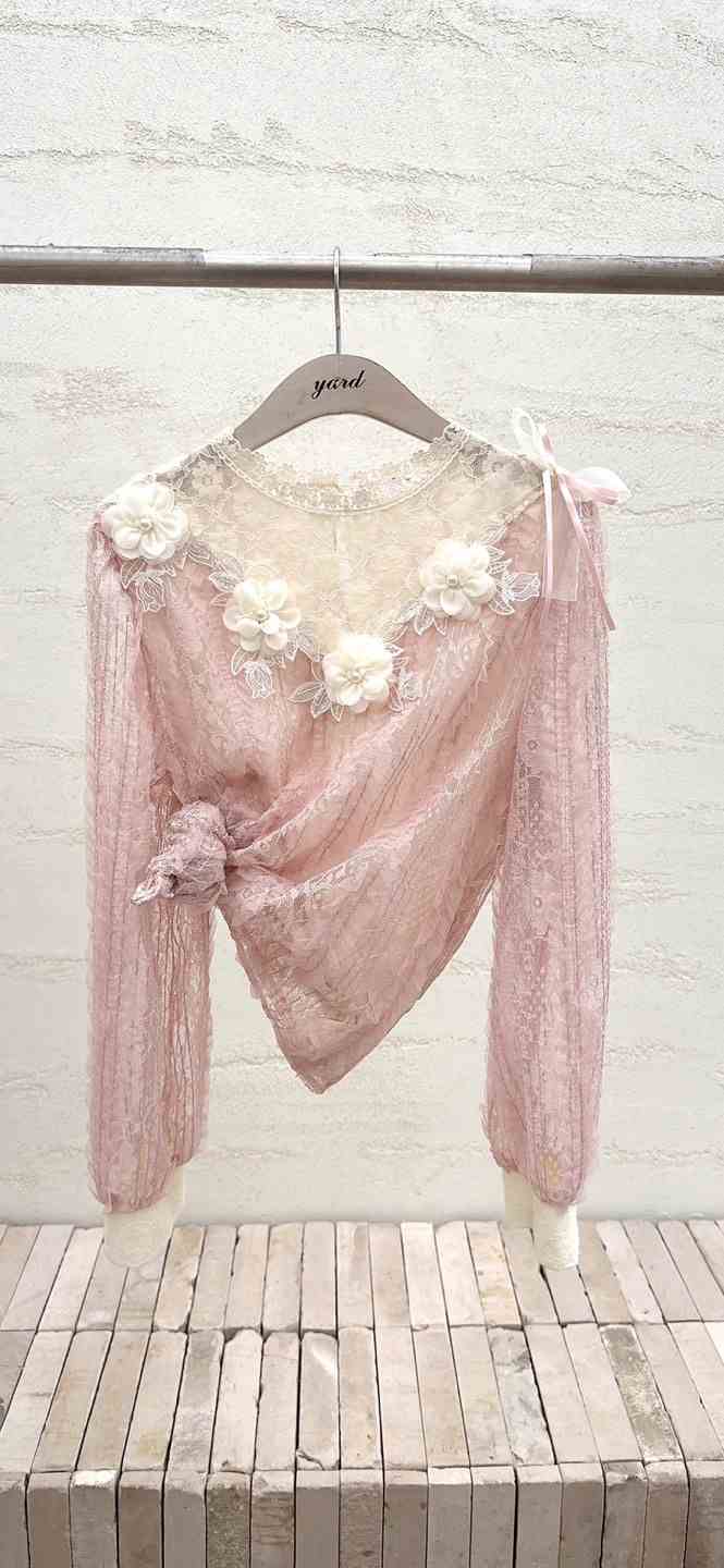 YARD東大門㊣直郵女士新款時尚職業人氣推薦休閑襯衫蕾絲衫YARD襯衫/蕾絲衫