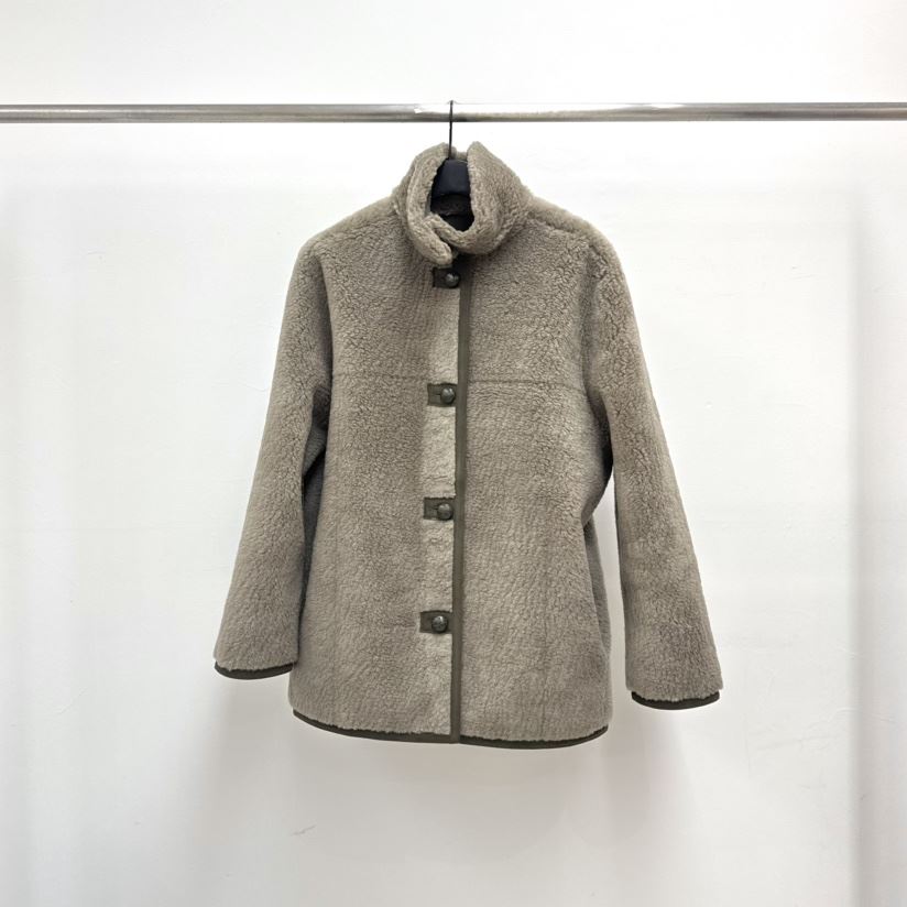 RIVER東大門㊣直郵女士新品休閑職業25秋冬短款大衣里外穿雙面WATER/RIVER短款大衣