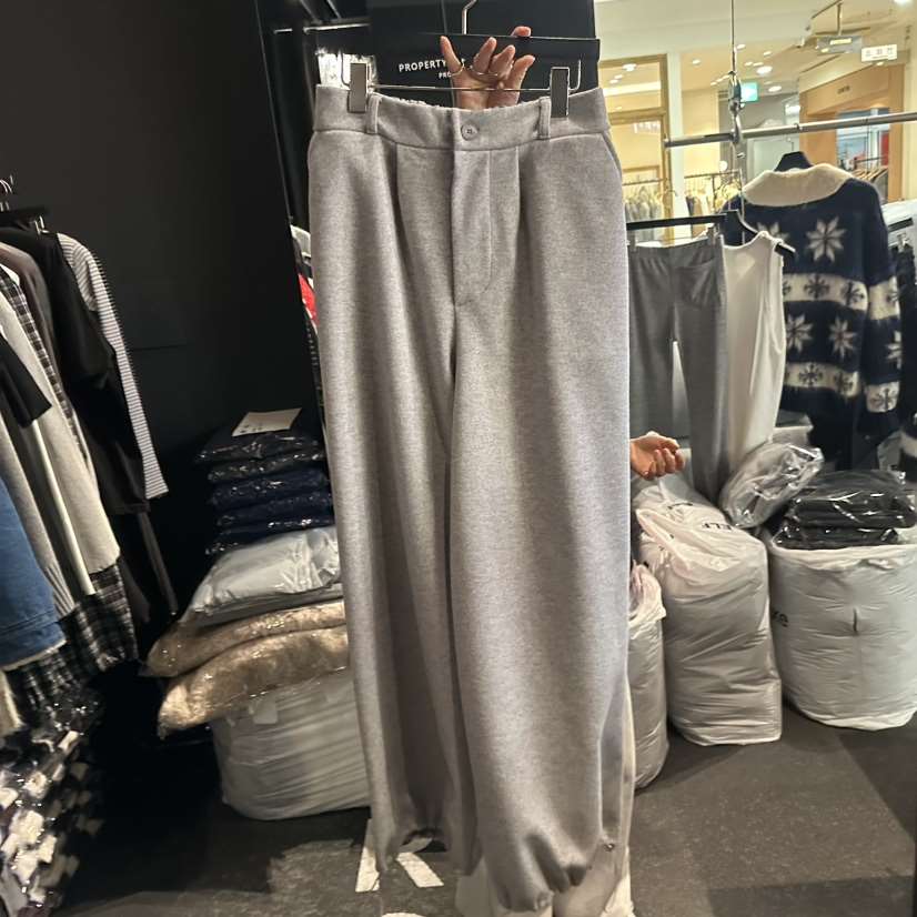 ELF-L東大門㊣實拍女裝新款時尚熱賣職業人氣25秋冬休閑褲羊毛PROJECT ELF/ELF-L休閑褲