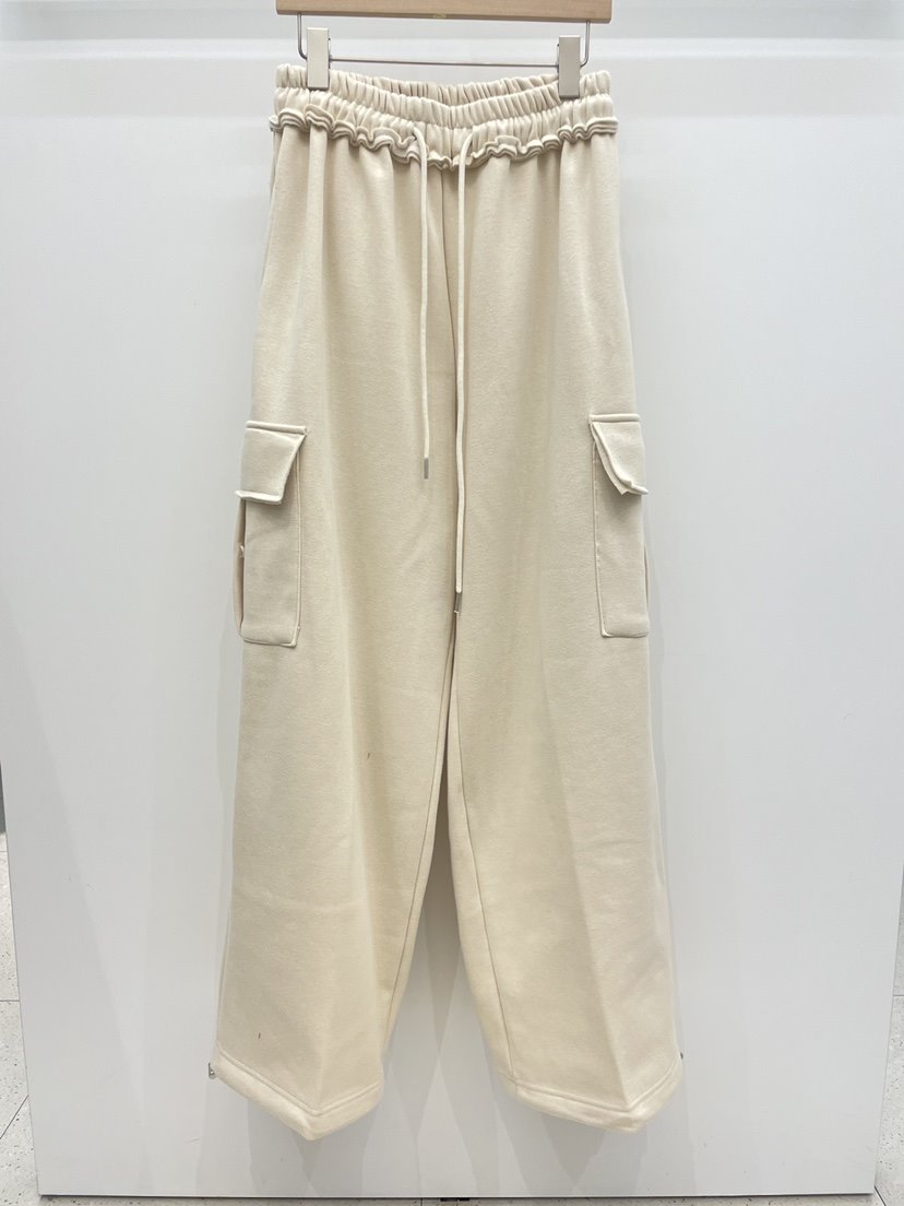 NYLON韓國代購㊣女士新品熱賣真品25秋冬休閑褲工裝褲加絨抓絨NYLON休閑褲