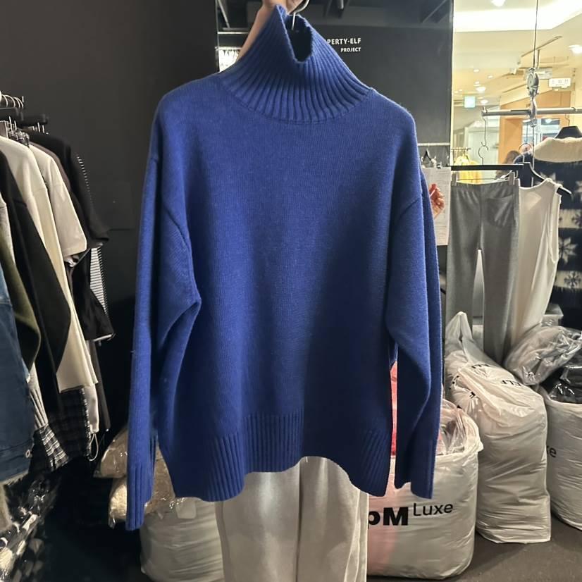 ELF-L東大門㊣實拍女裝新品推薦熱賣休閑25秋冬職業毛衣高領PROJECT ELF/ELF-L毛衣