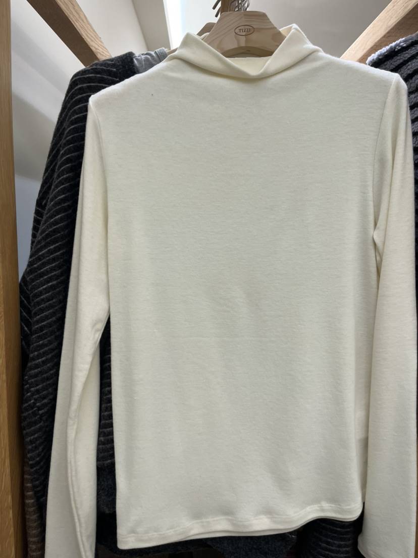 TIZZI東大門㊣直郵女裝新款時尚25秋冬推薦職業休閑長袖T恤TIZZI長袖T恤