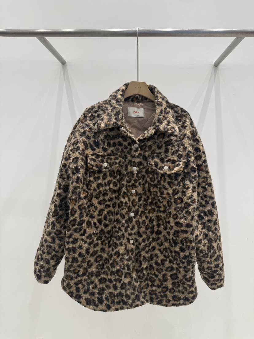 PLUM-q韓國代購㊣女士新品推薦25秋冬人氣熱賣職業短款棉服PLUM短款棉服