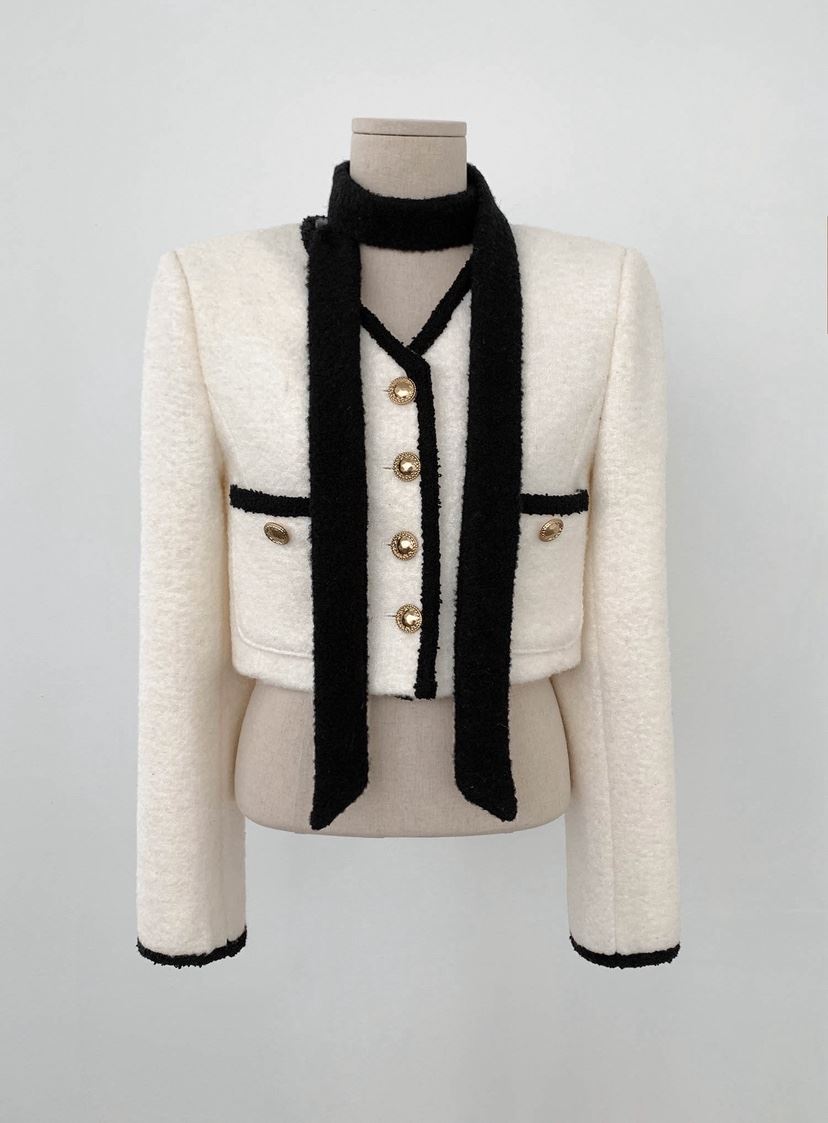 SLIT韓國直郵㊣女裝新品熱賣25秋冬人氣休閑職業推薦真品夾克SLIT夾克