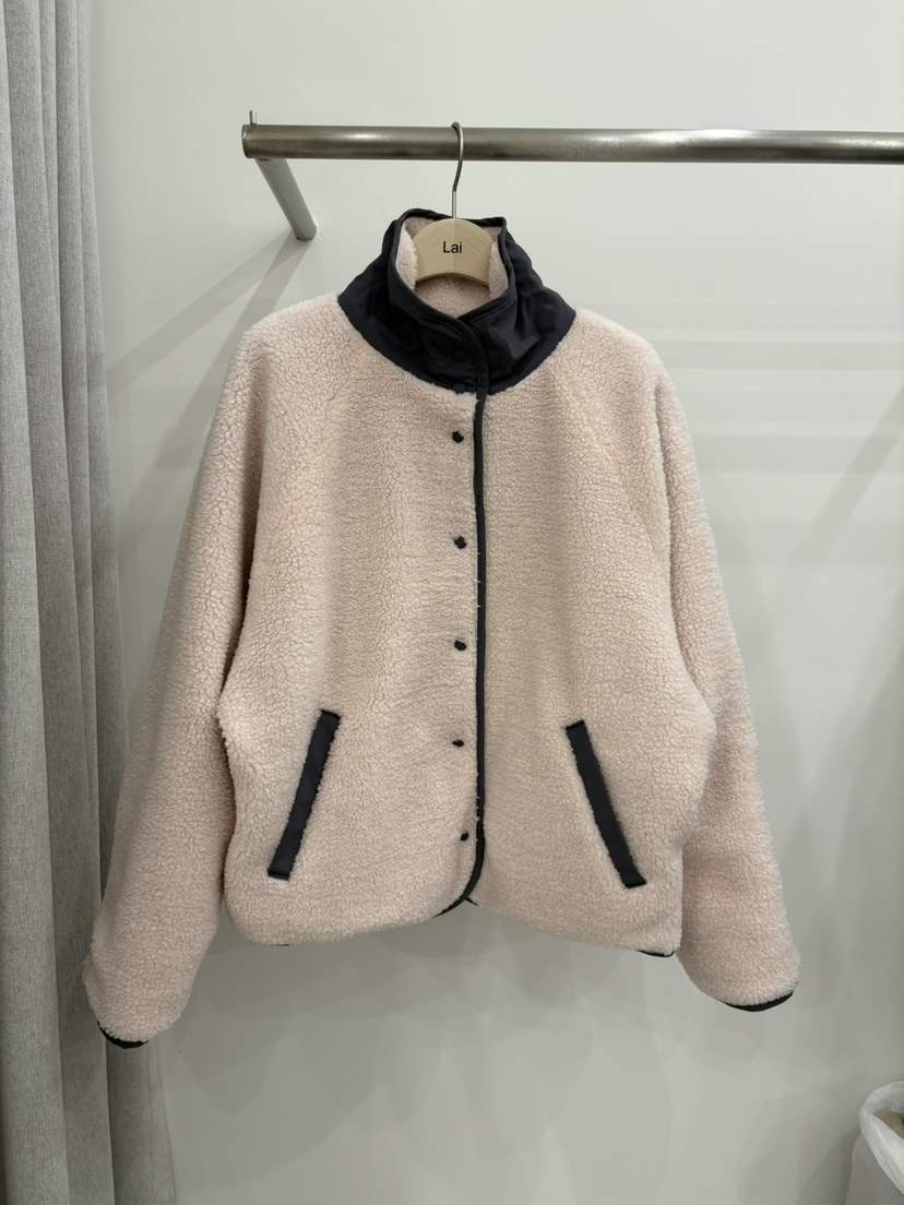 LAI韓國直郵㊣女士新品職業時尚休閑真品推薦人氣夾克兩面穿Lai夾克