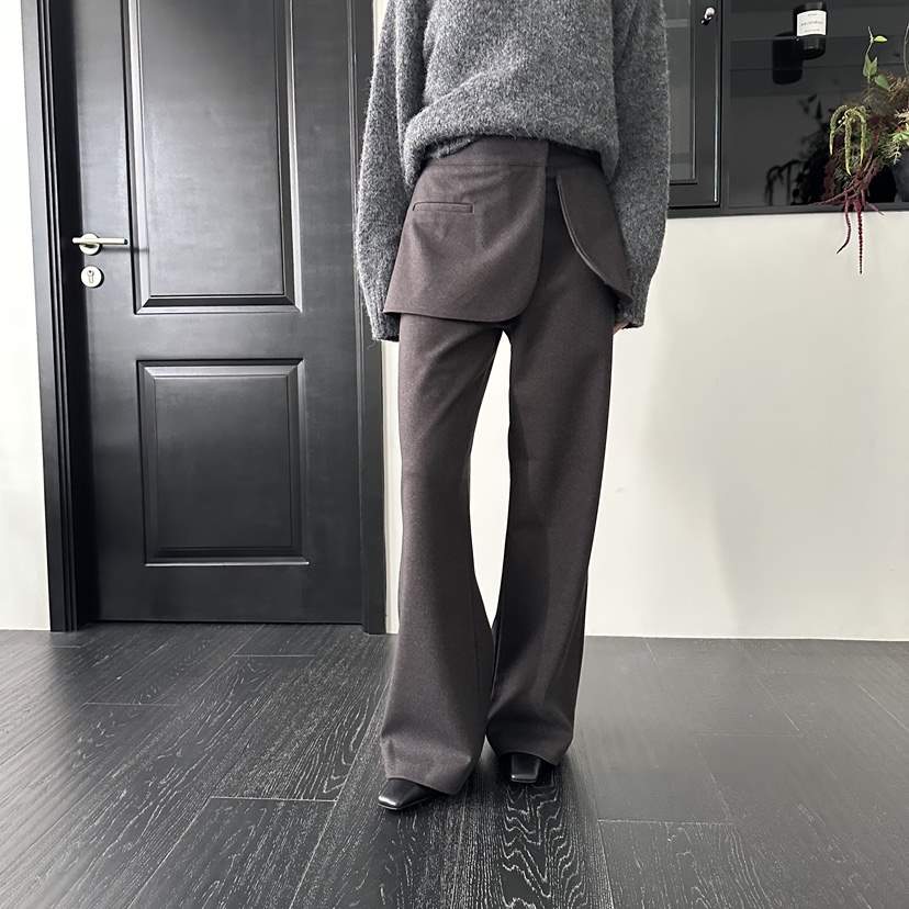 MOMENT東大門㊣實拍女士新品推薦人氣25秋冬真品時尚熱賣裙褲MOMENT/RECOVER裙褲