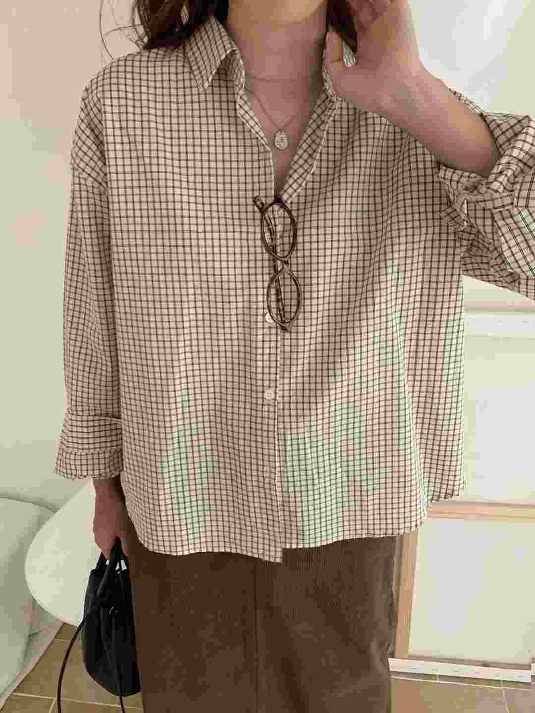 CHEEMI韓國代購㊣女士新品熱賣真品推薦職業時尚襯衫蕾絲衫CHEEMI襯衫/蕾絲衫